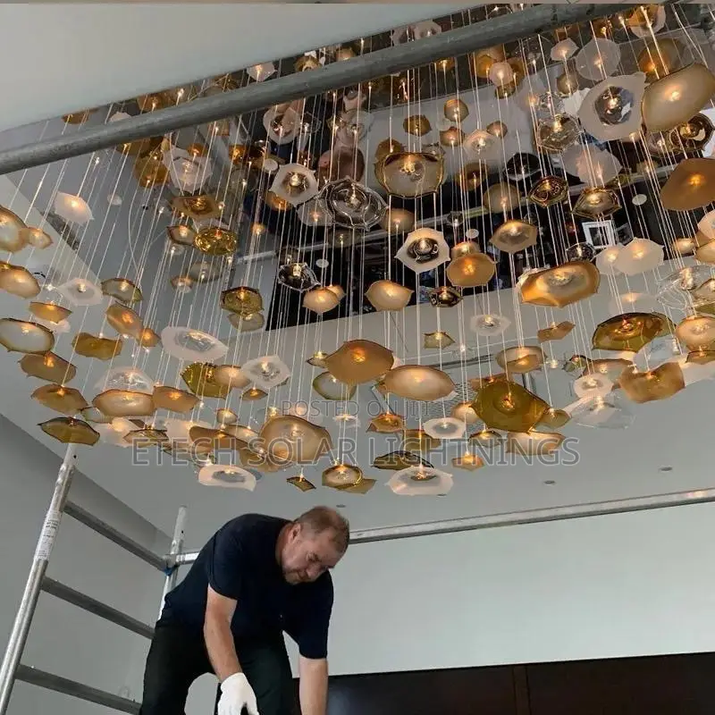 Modern Large Chandelier Living Room Dining Hotel Lighting