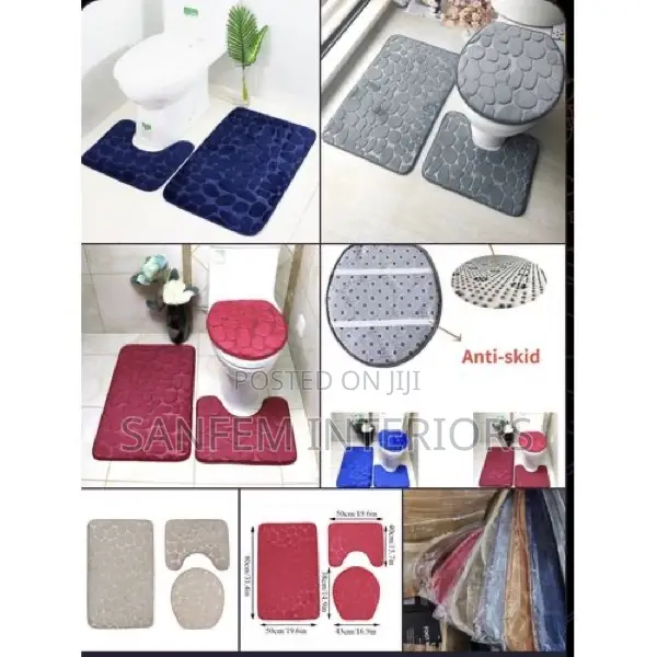 3 in 1 Toilet Mat