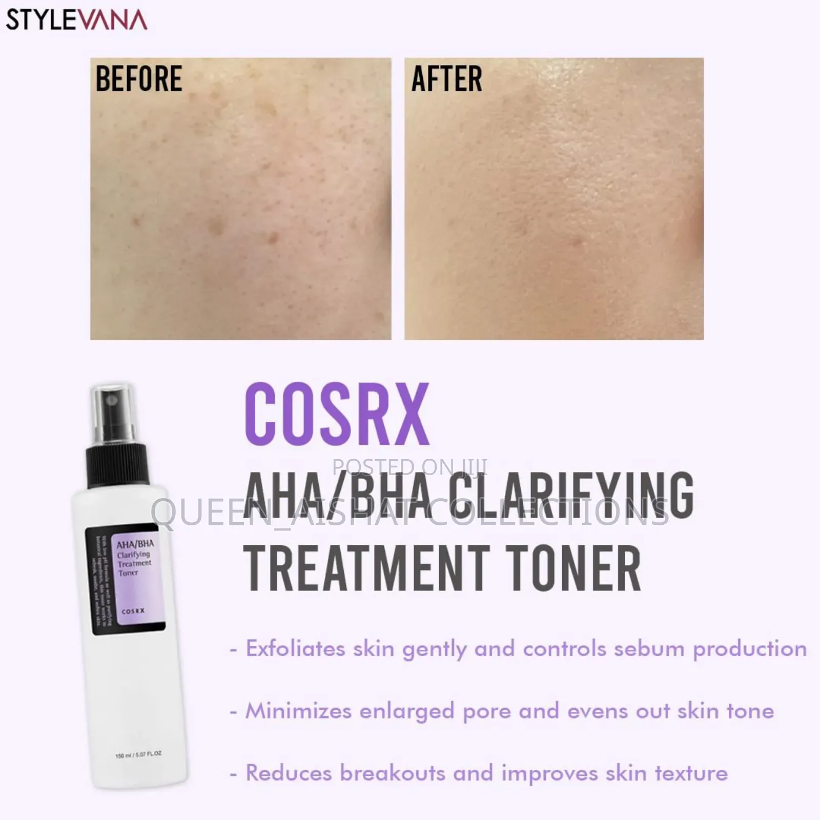 Cosrx Aha/Bha Clarifying Treatment Toner