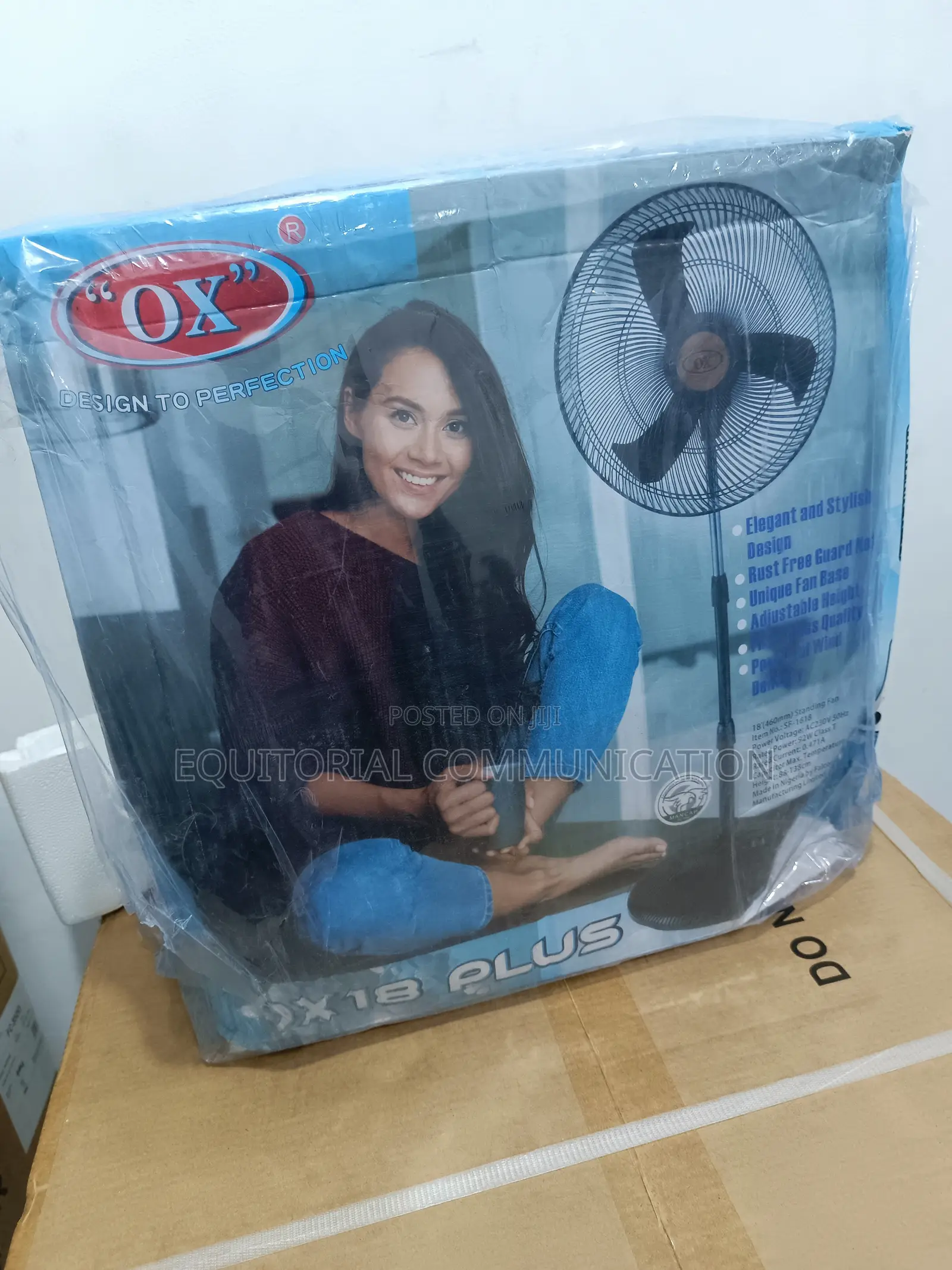 New Classic 18inches OX Wall Fan