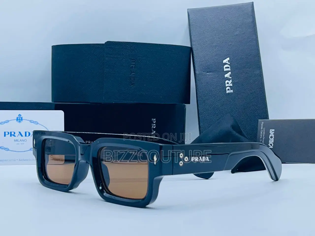 Original Prada Black Tinted Sunglasses Is Available in Store