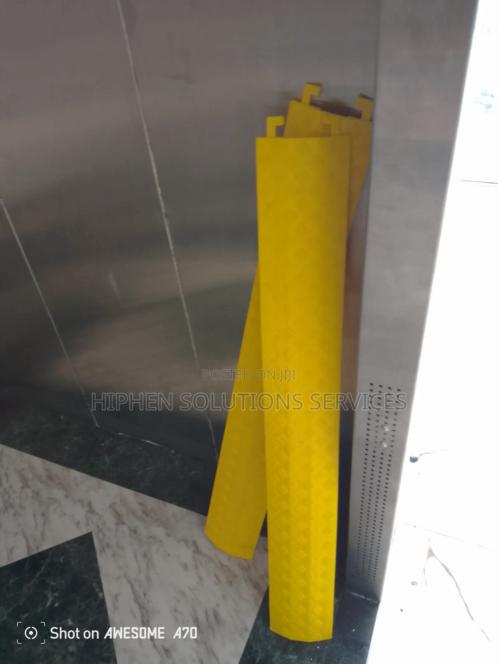 Drop Over Cable Protector 3 Channel Cord Cover .