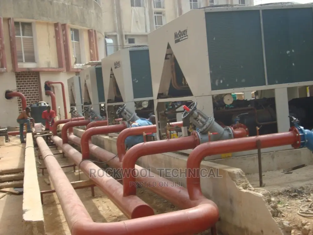 Welding Fabrication And Chill Water Line Industrial Ac In Nigeria