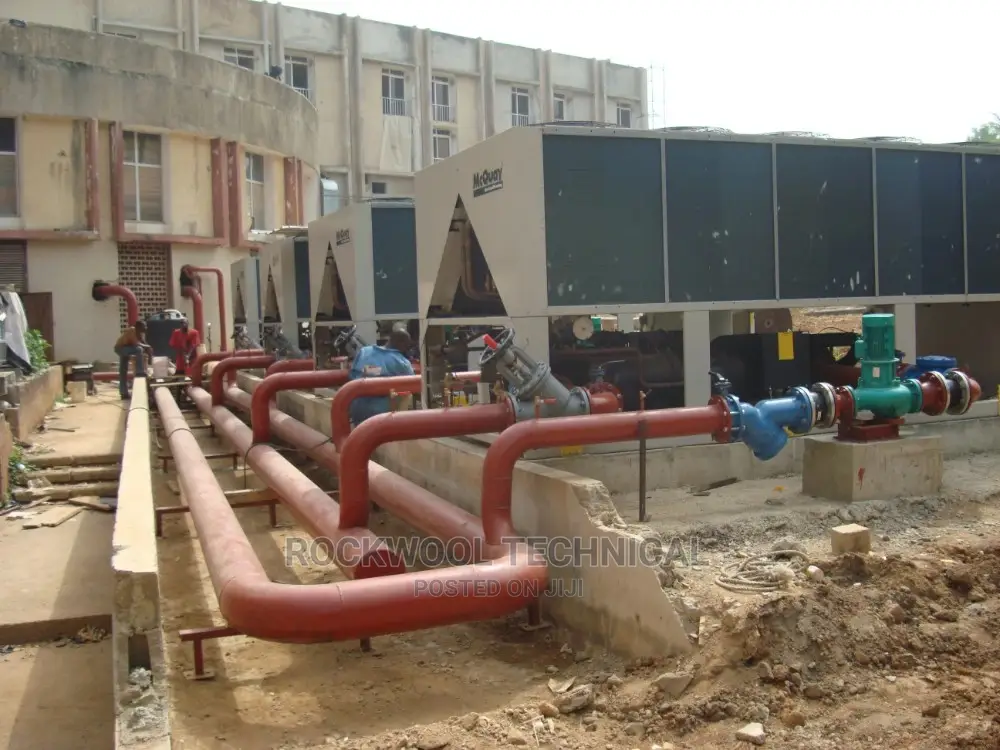 Welding Fabrication And Chill Water Line Industrial Ac In Nigeria