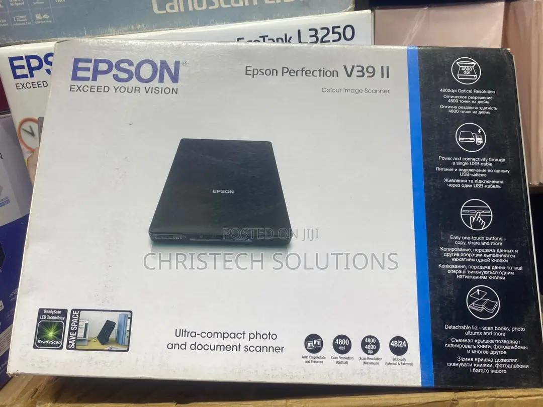 Epson Perfection V39 Color Photo Document Scanner