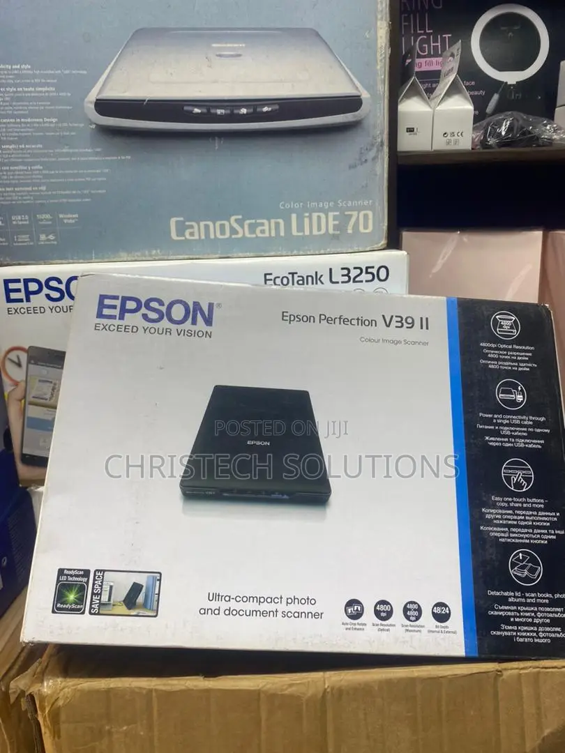 Epson Perfection V39 Color Photo Document Scanner