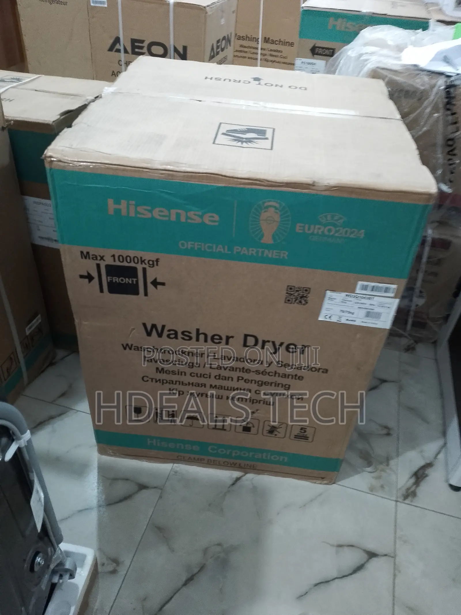 Super Power Hisense 10kg Front Load Washing Machine