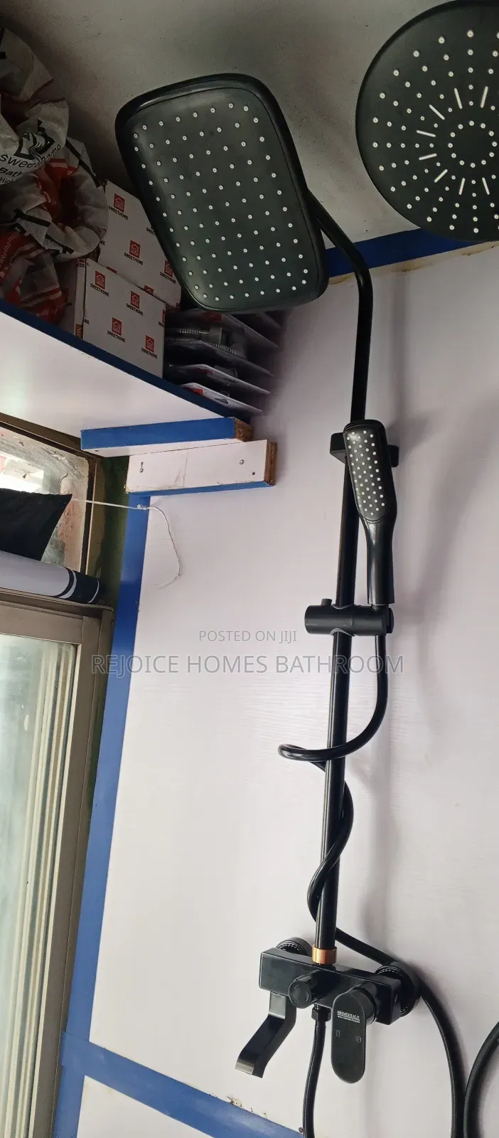 Quality Black Shower