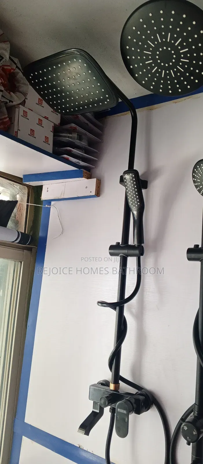 Quality Black Shower