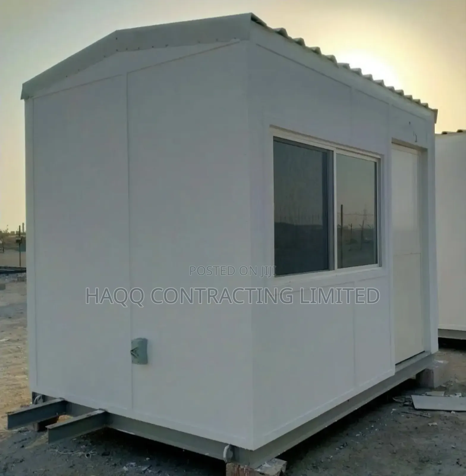 Portacabin for Site Office - "You Are in Good Hands"