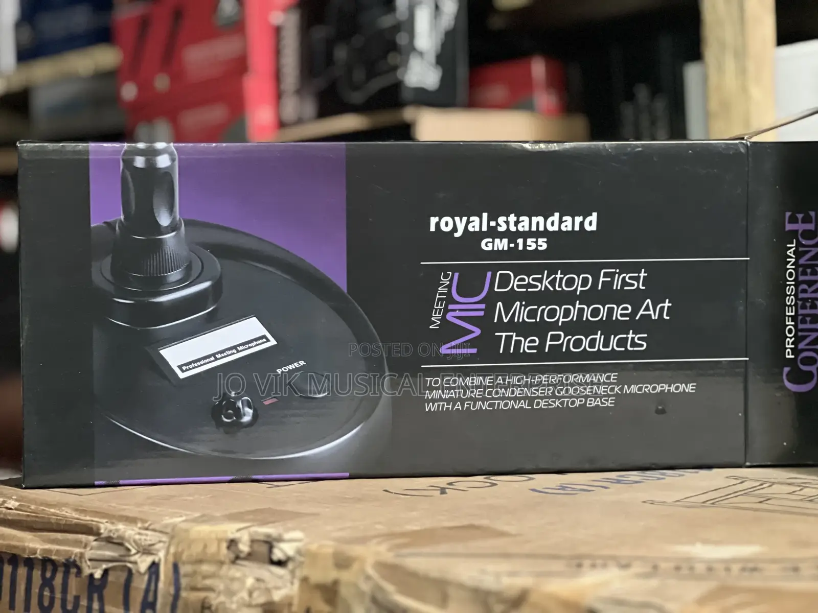 Royal Desktop First Microphone Conference