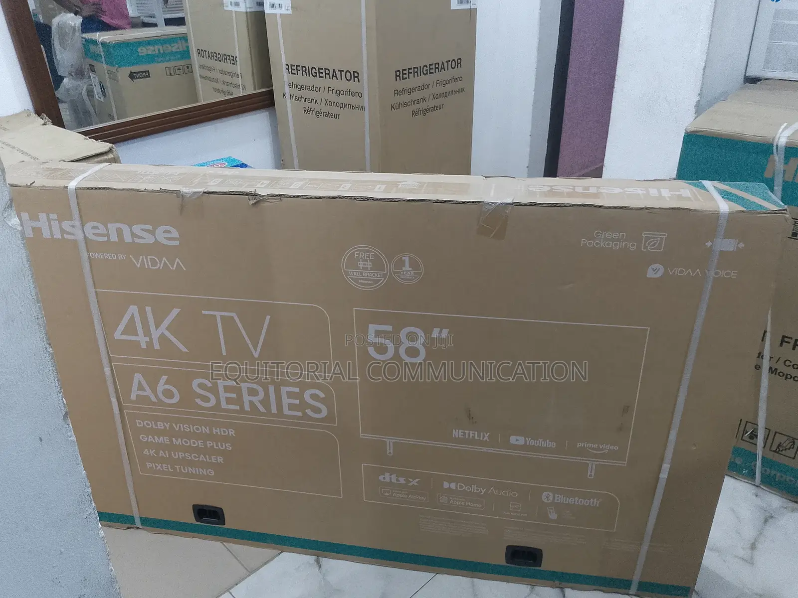 Top Stanard 58inches Uhd Smart Tv
