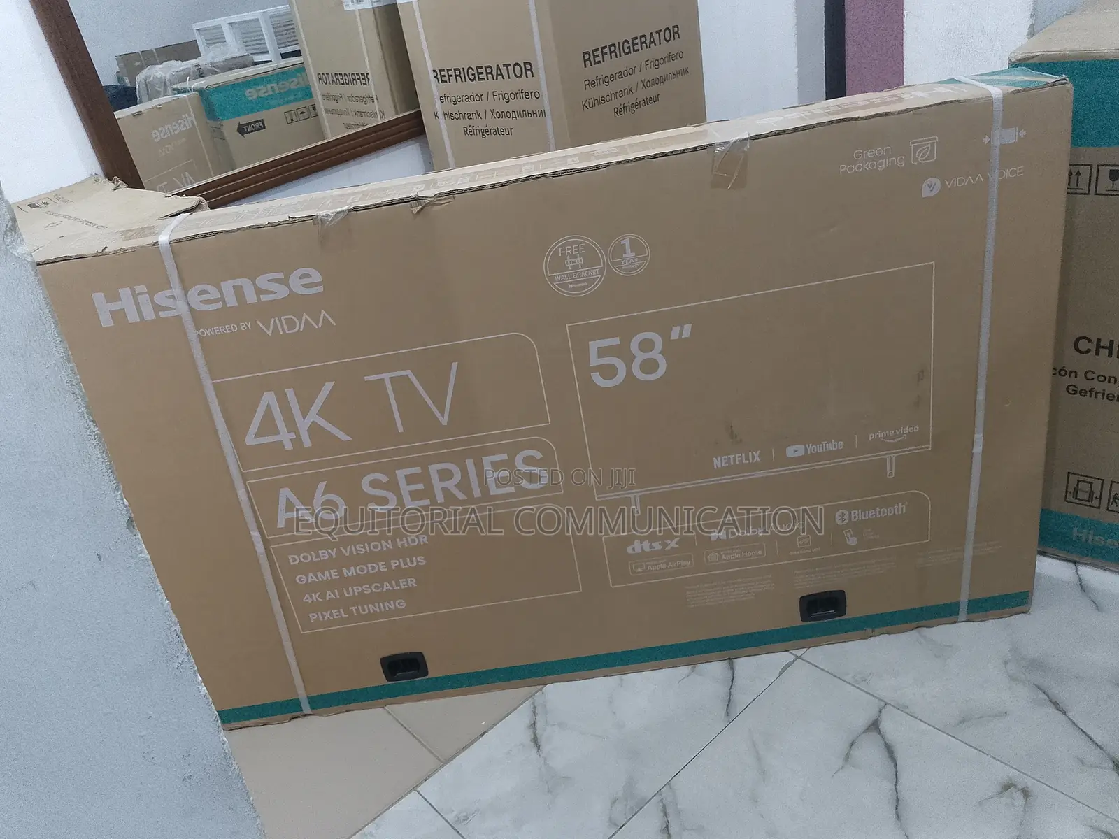 Top Stanard 58inches Uhd Smart Tv