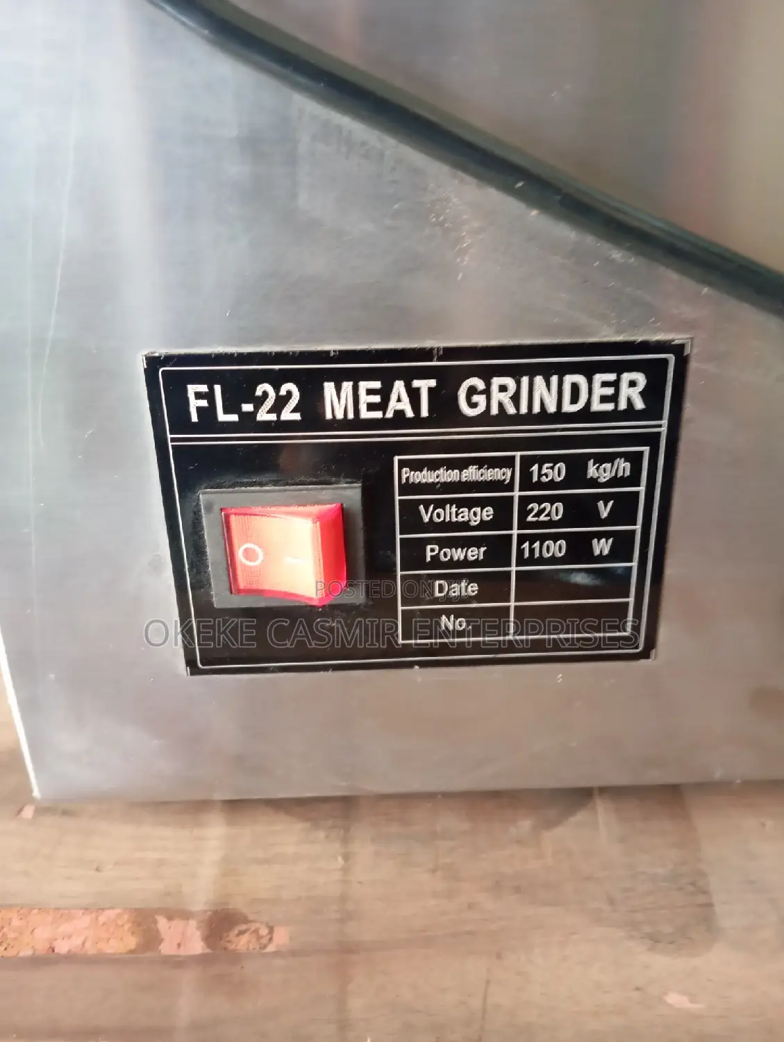 Meat Grinding Machine