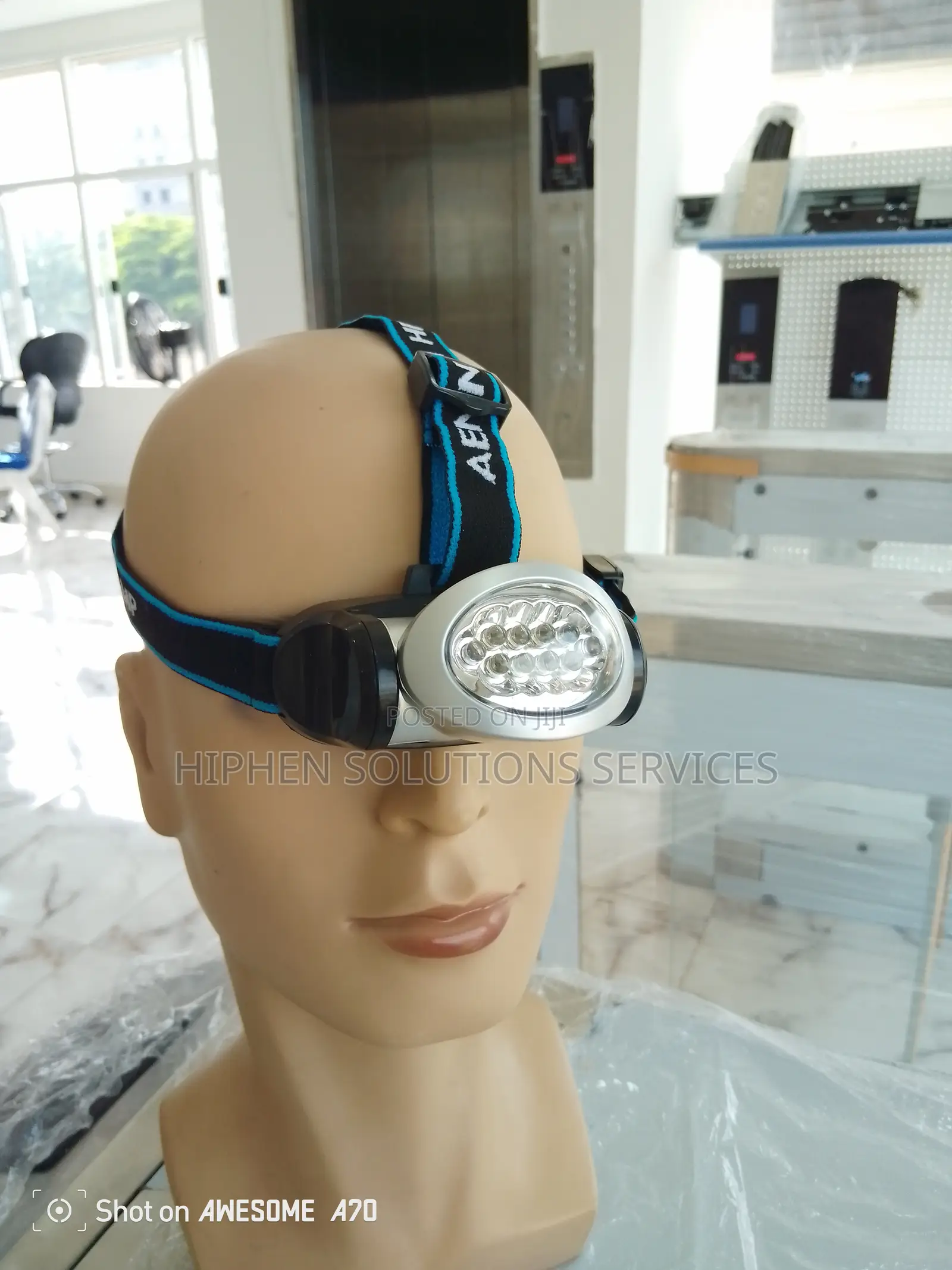High Power Headlamp For Warehouse (AA Operated)