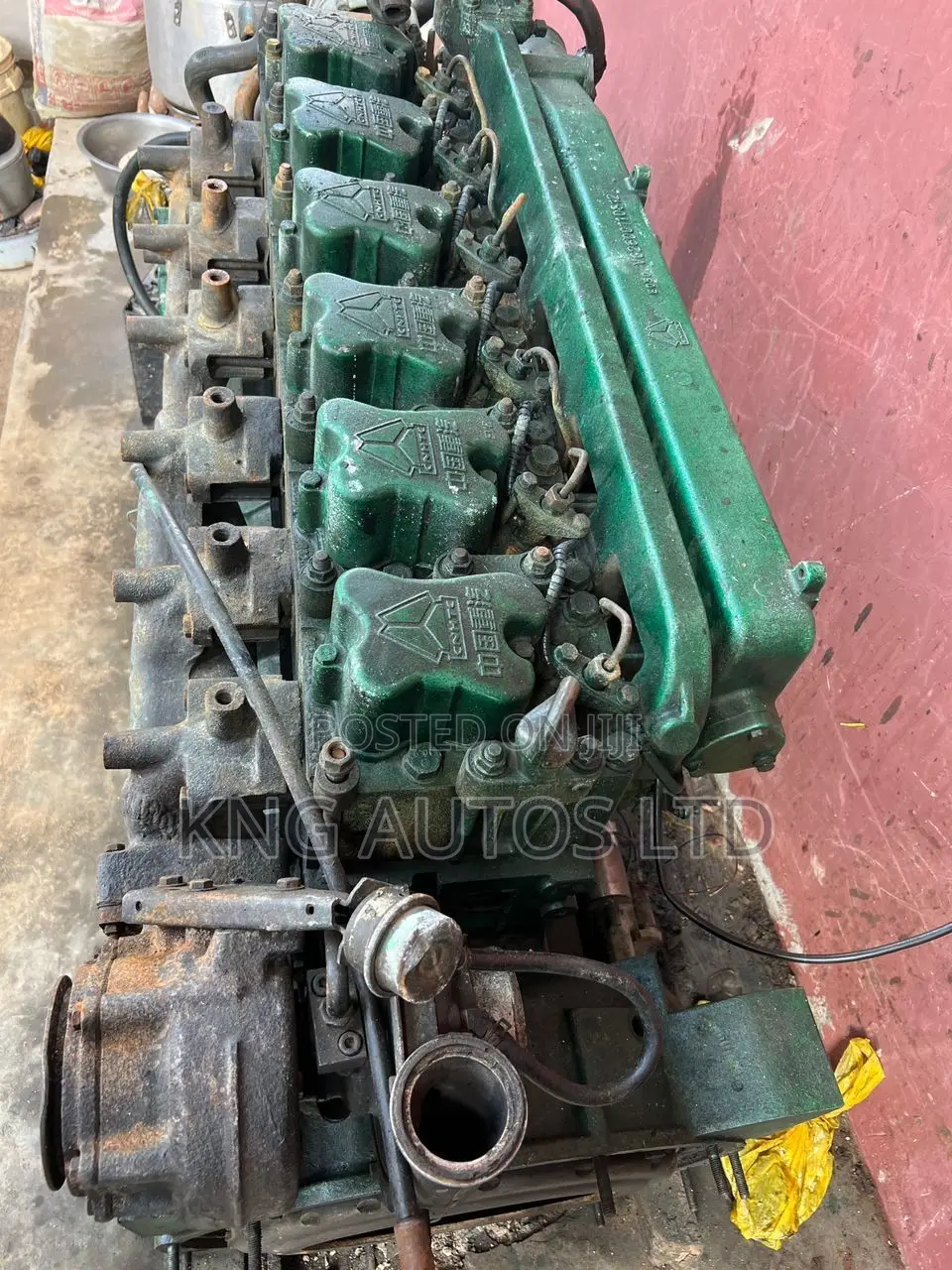 Used Howo Complete Engine