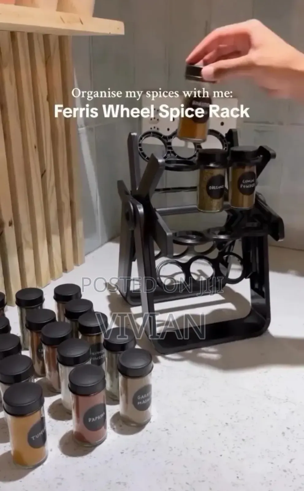 Ferry Wheel Spice Rack