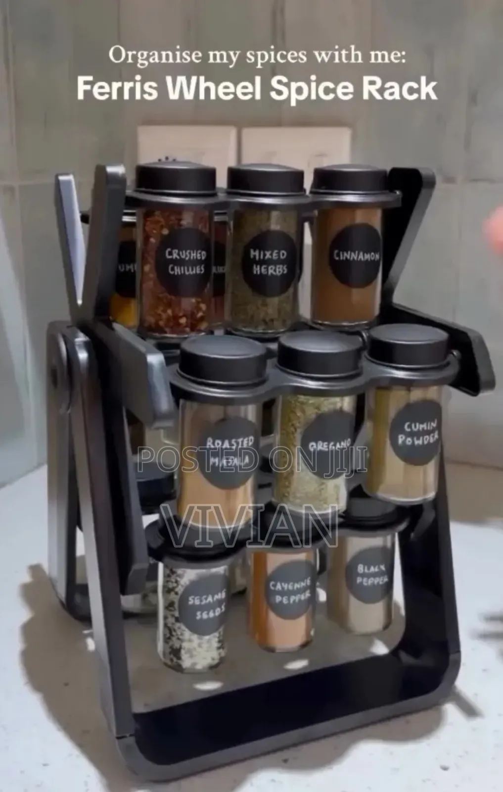 Ferry Wheel Spice Rack