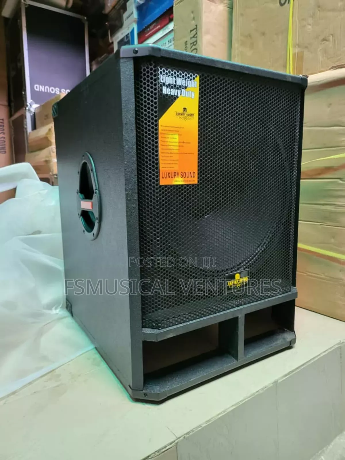 Luxury Sound EVP-X18B Single Subwoofer Speakers