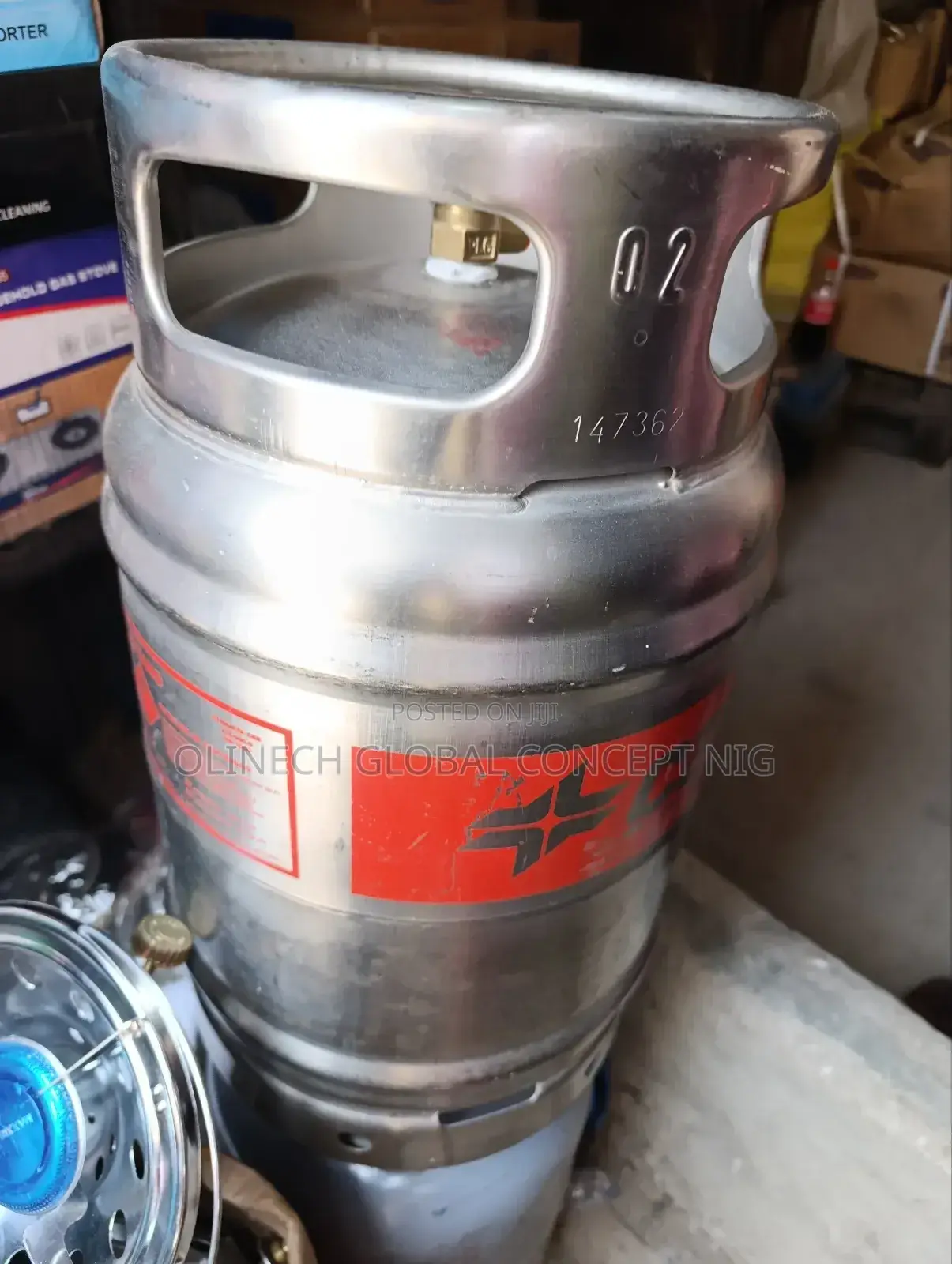 12.5 Kg Stainless Steel Gas Cylinder