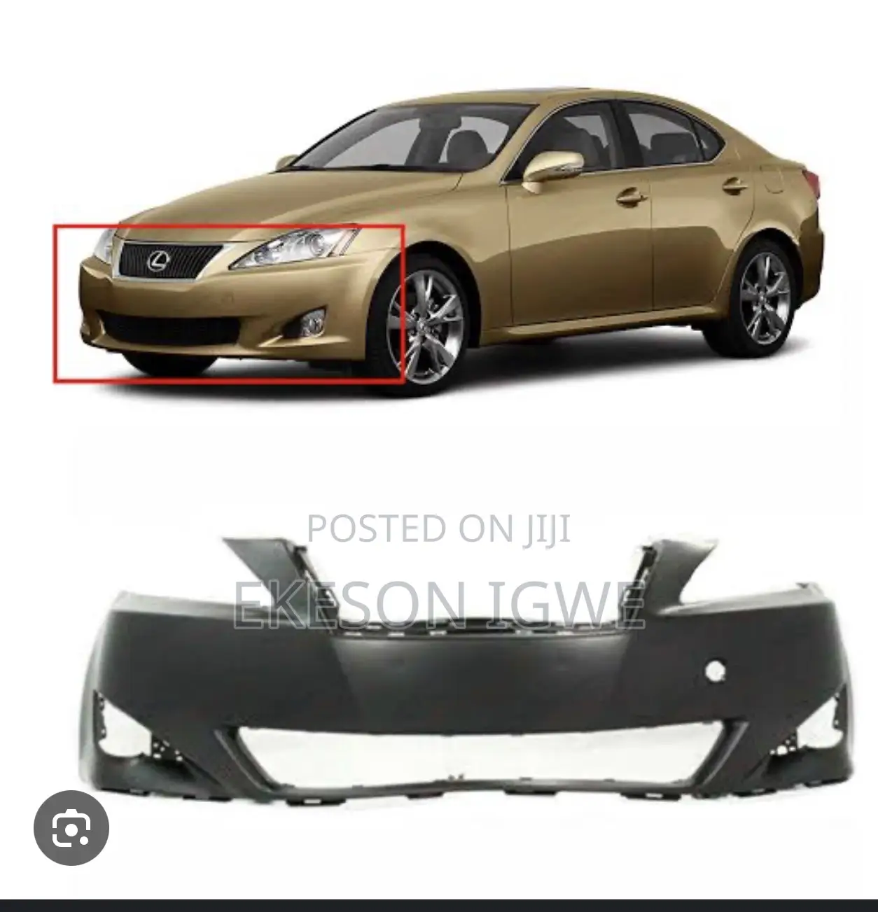 Front Bumper Lexus Is250 2006-08