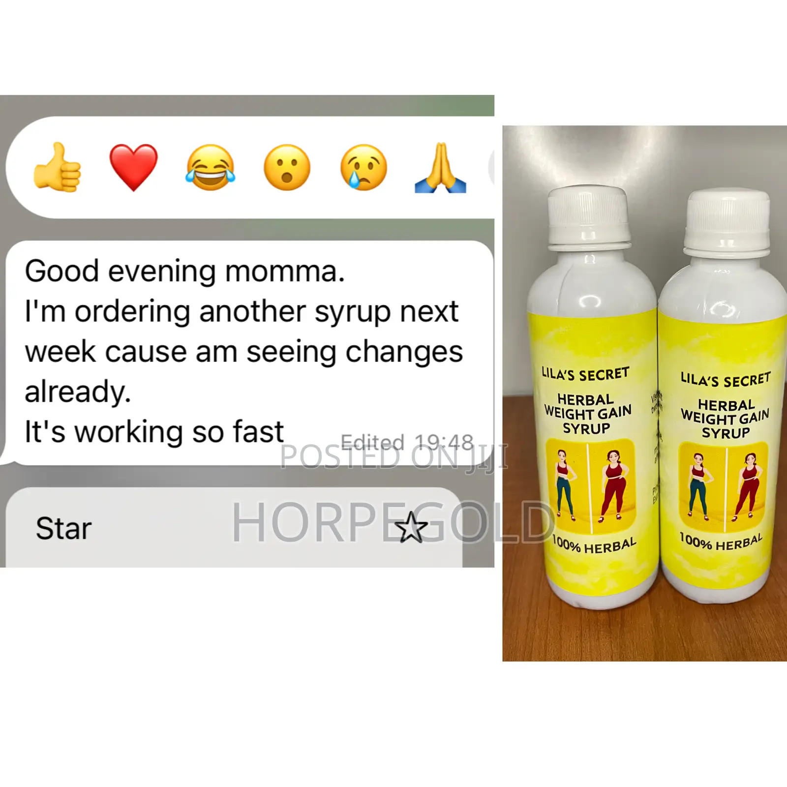 Herbal Weight Gain Syrup
