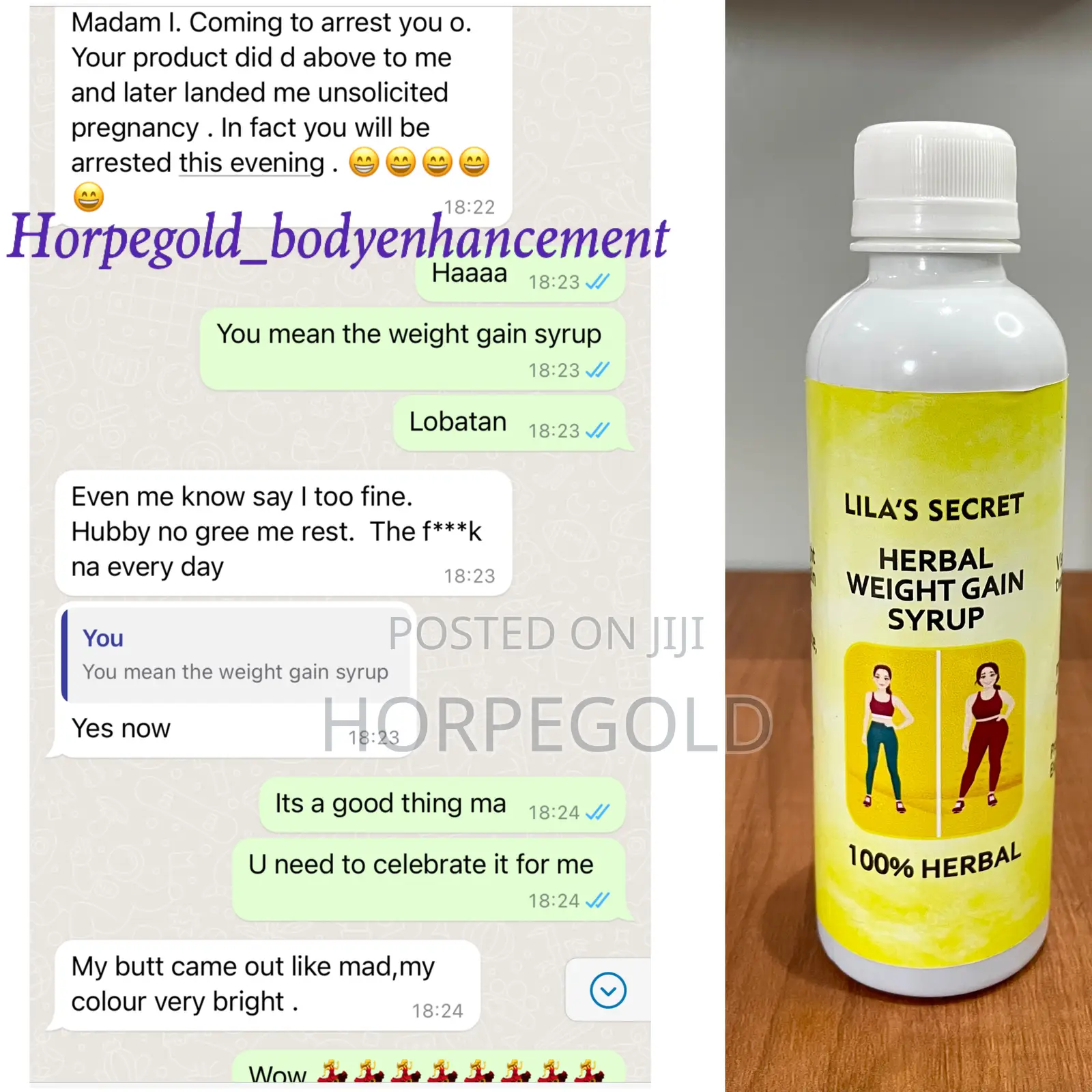 Herbal Weight Gain Syrup
