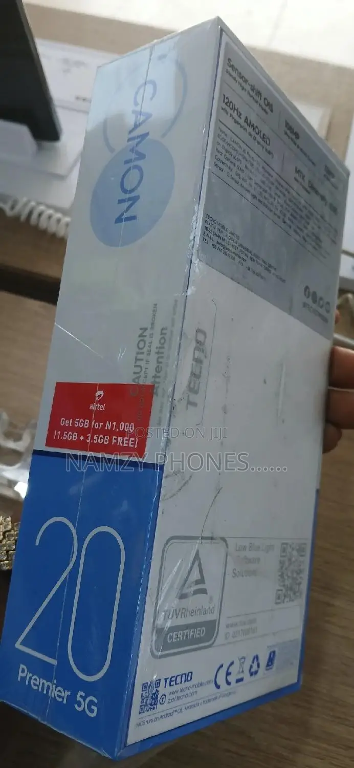 Tecno Camon 20 Premier  5G 512 GB Gray