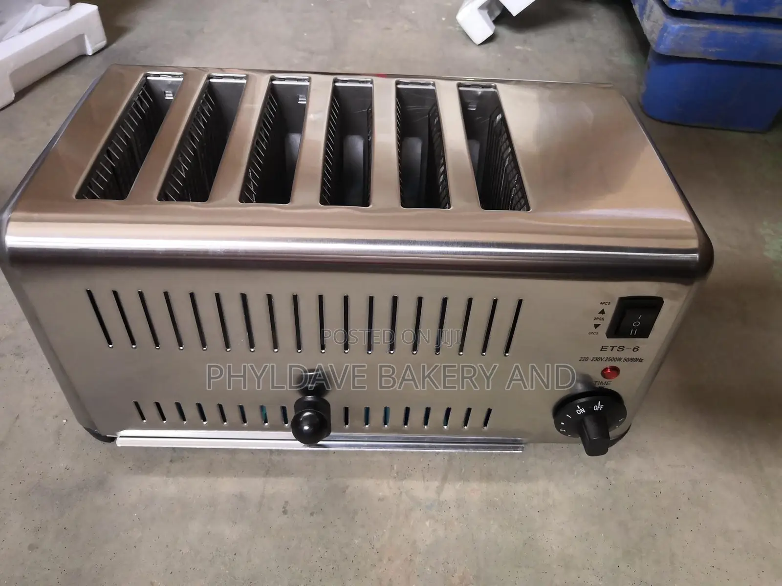 Popup 6 Portion Electric Slice Bread Toaster