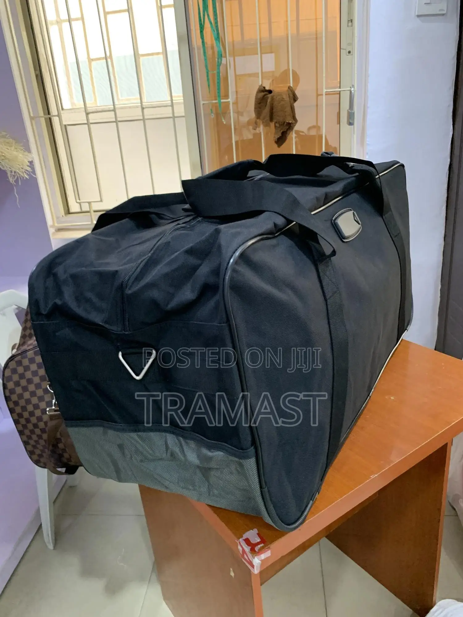 Large Duffle Bag Black