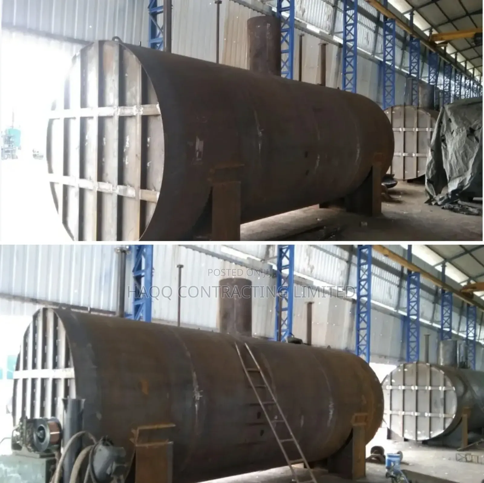 Diesel Tank Fabrication,20,000 Litres N' Above,6mm Thickness
