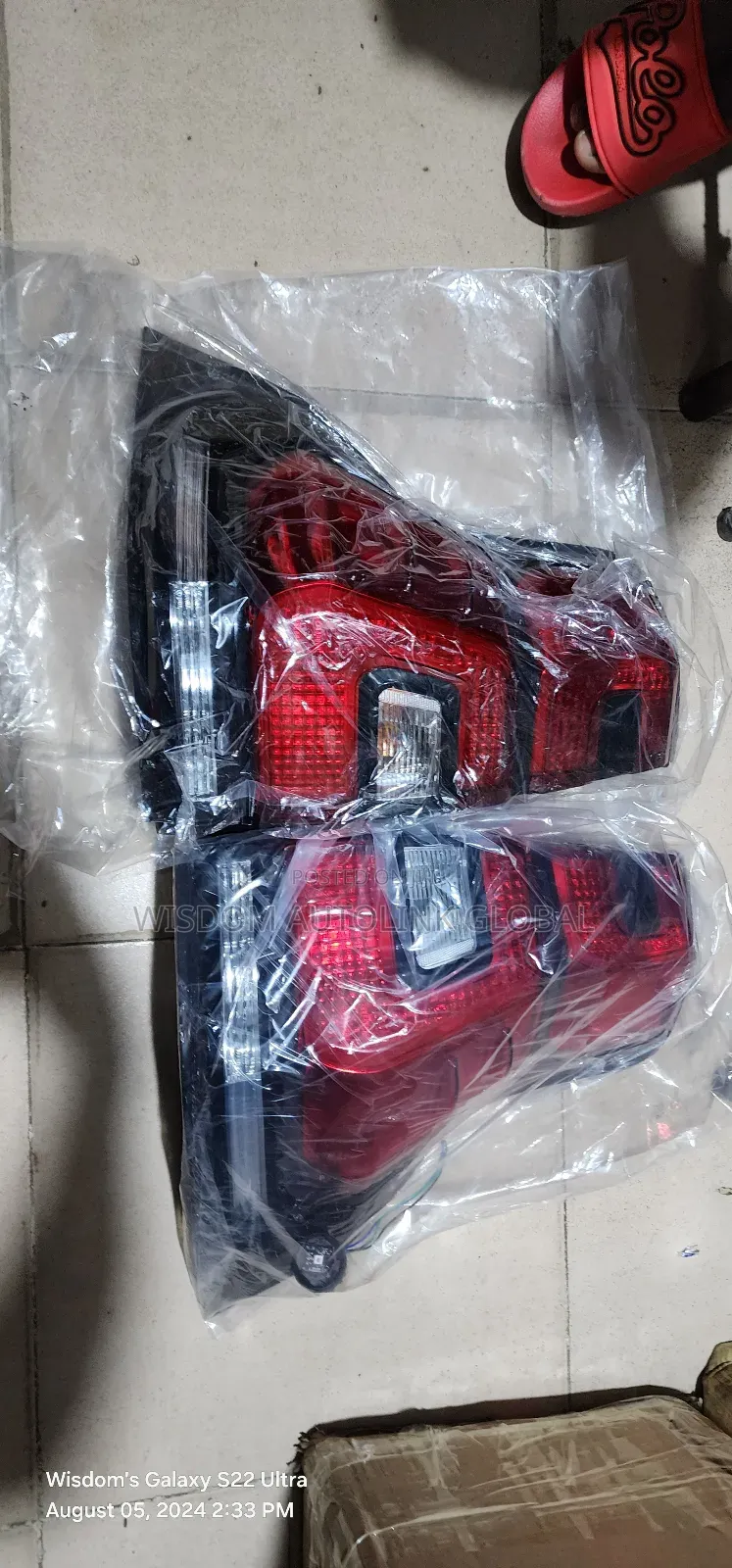 Rearlight or Backlight for Toyota Land Cruiser Prado 2022