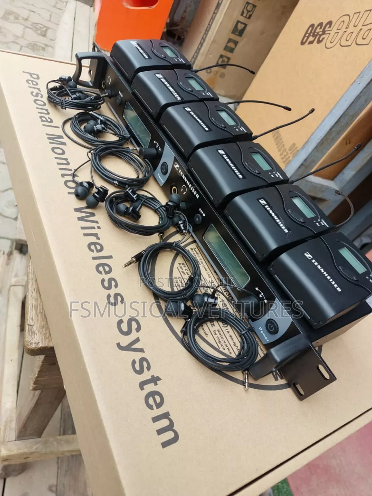 Sennheiser 6in1 in Ear Monitor Wireless System