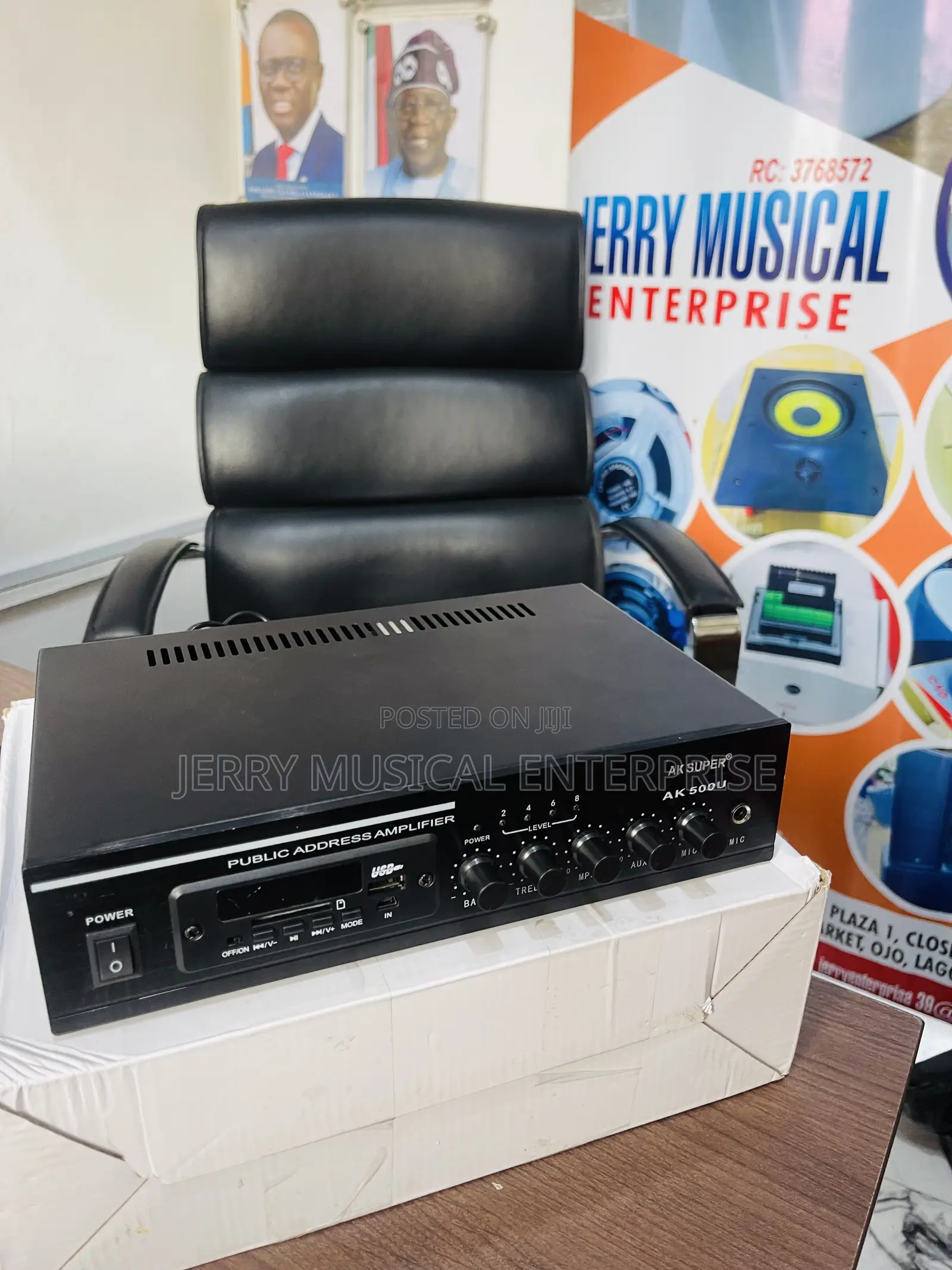 Powered Amplifier for Ceiling/Pop Speakers