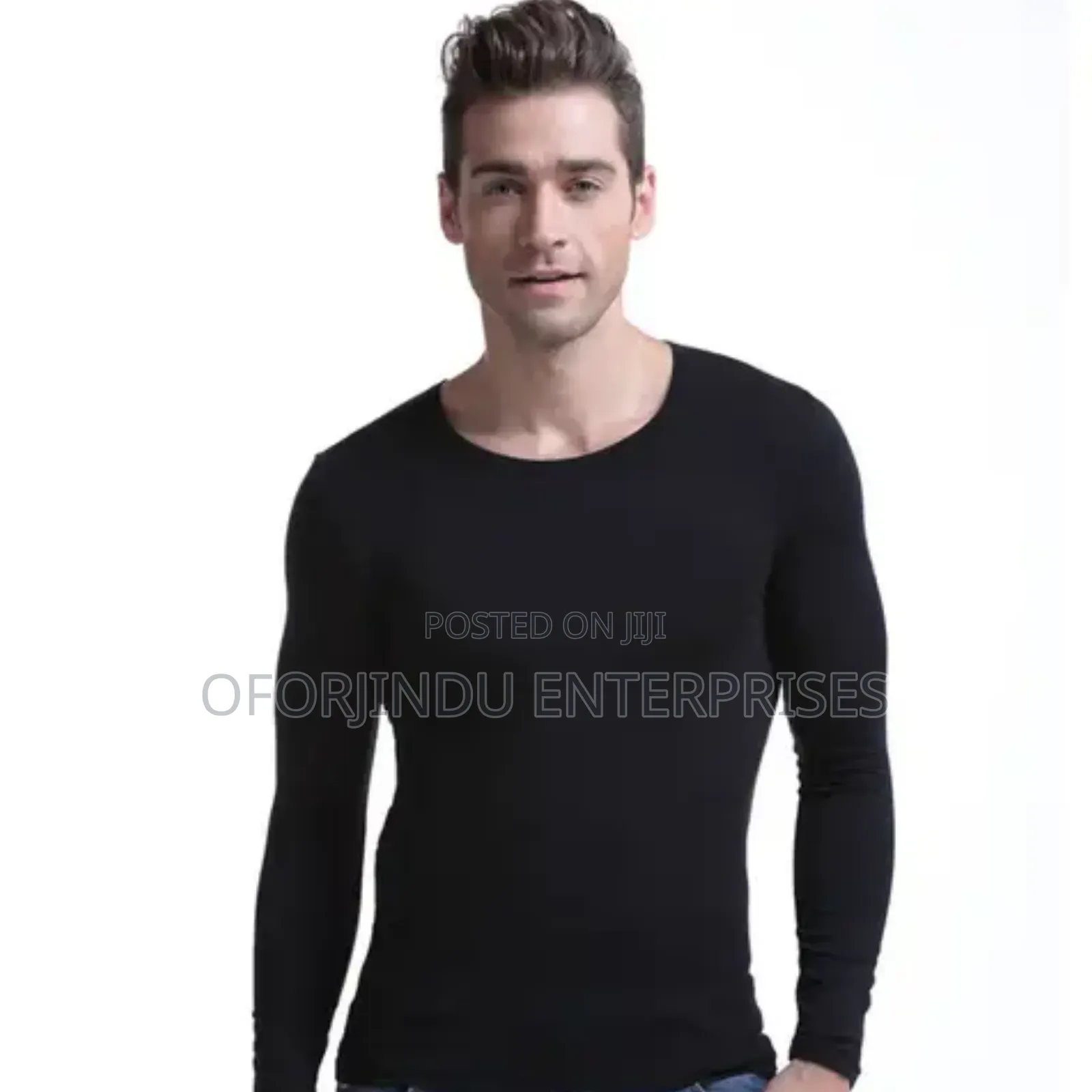 Thermal Winter Long John O-neck Modal Warm Heated Undershirt
