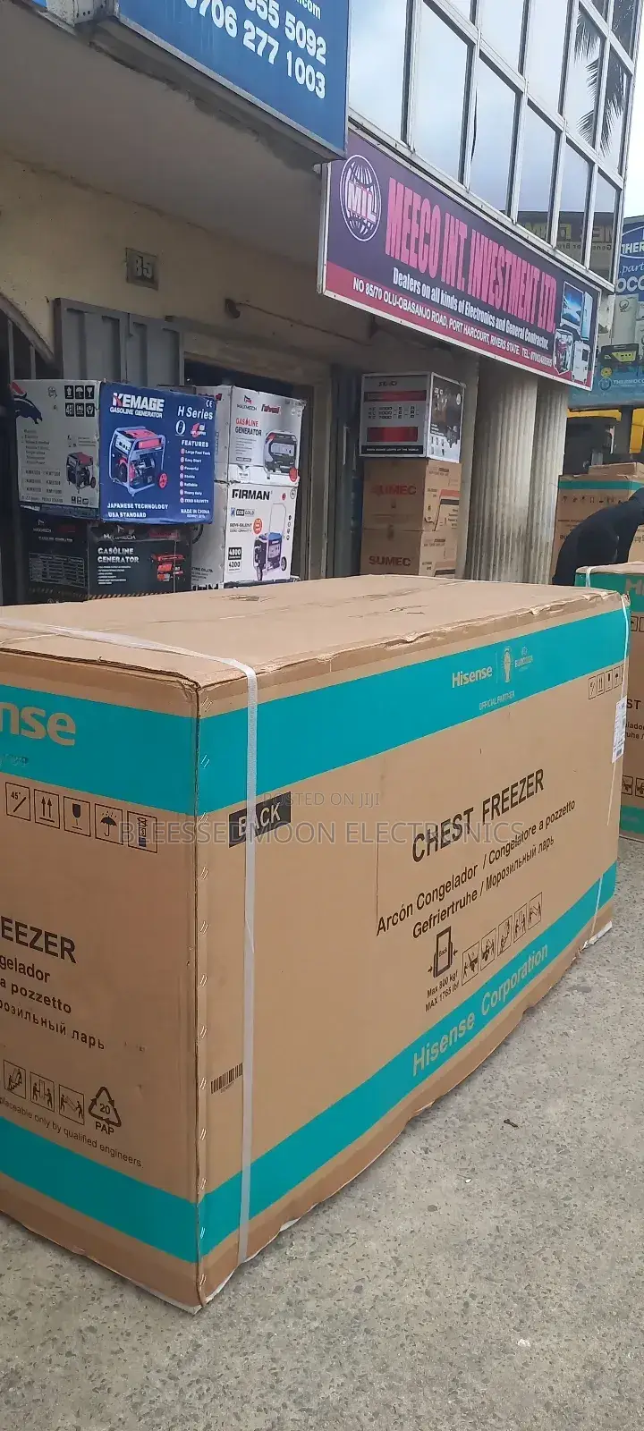 Hisense Low Voltage Chest 500lts Single Door for Ice Blocks