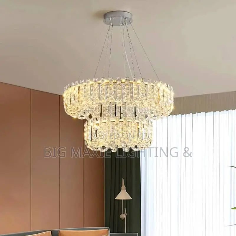 Modern Crystal Chandeliers for Living Room