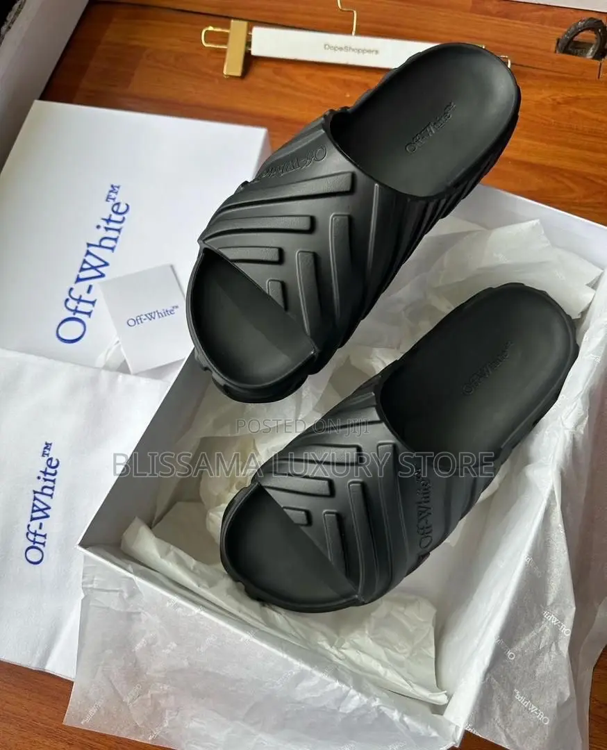 Luxury Off-white & Balenciaga Slides