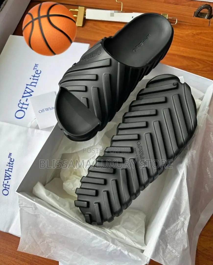 Luxury Off-white & Balenciaga Slides