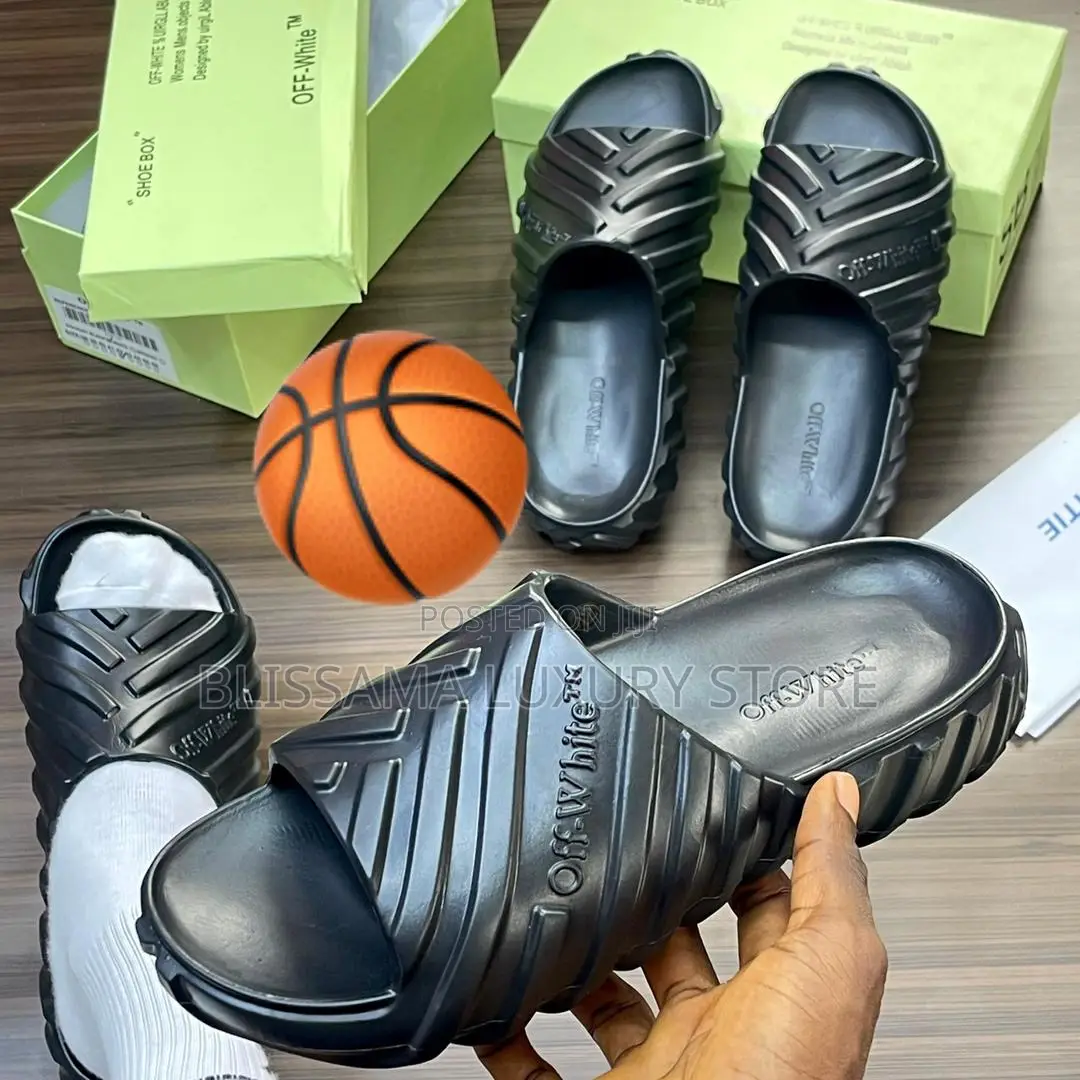 Luxury Off-white & Balenciaga Slides