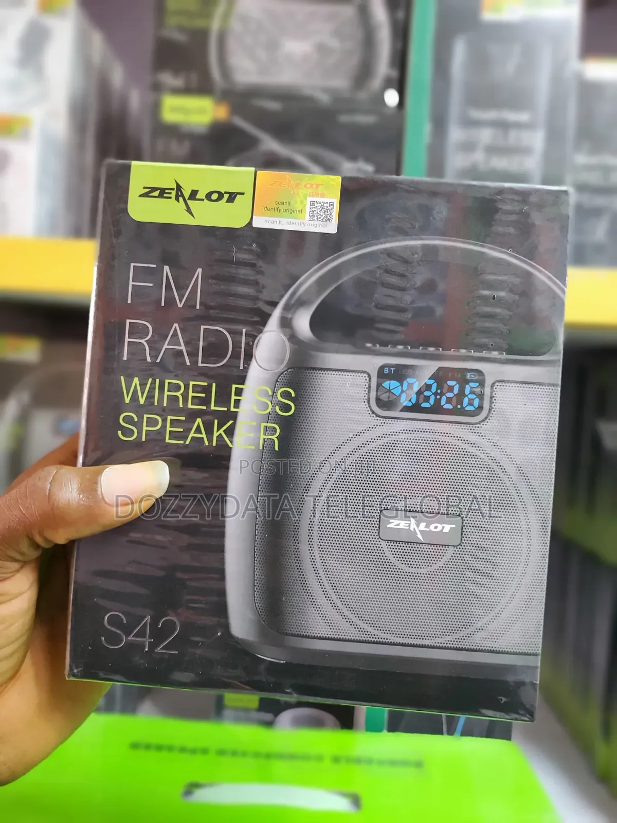 Zealot S42 Fm Radio Bluetooth Wireless Speaker