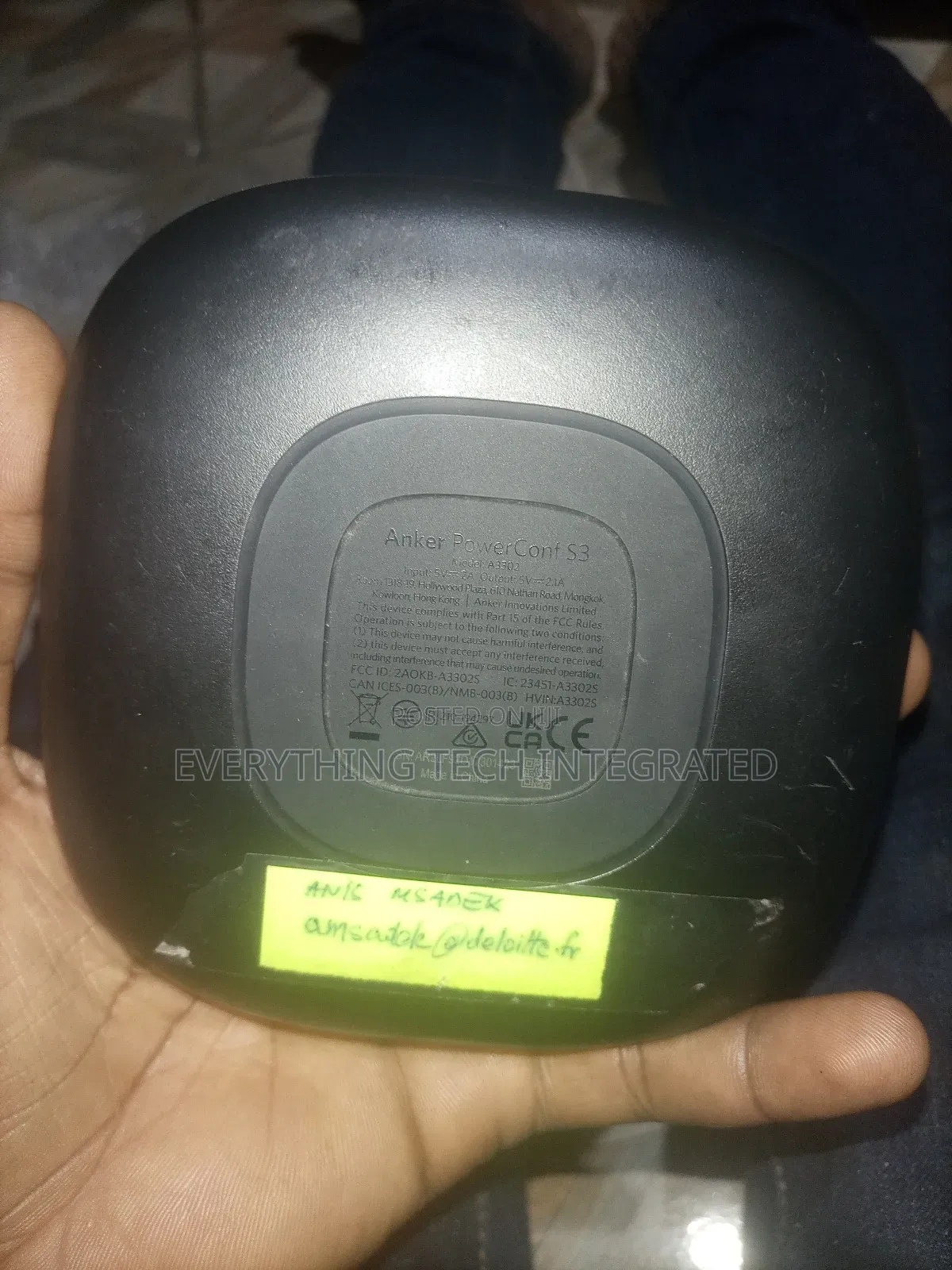 Anker Powerconf S3 Speakerphone With 6 Mics, Enhance