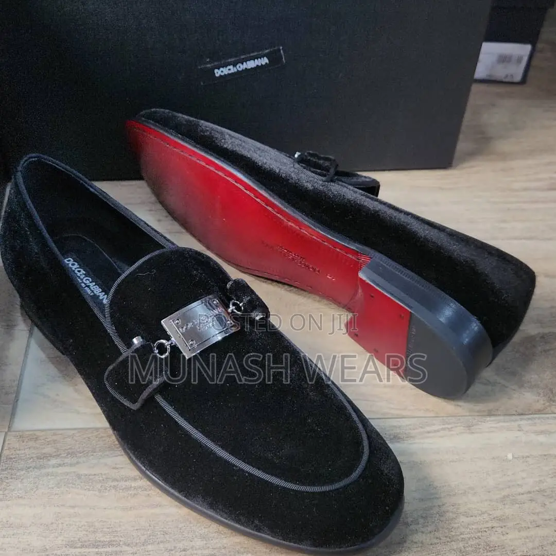 Luxury D G Velvet Shoe