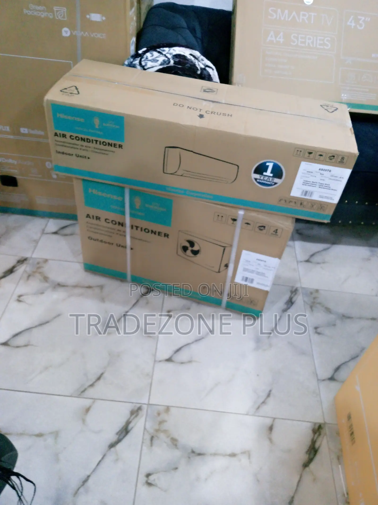 Brand New Hisense 1hp Copper Air Conditioner