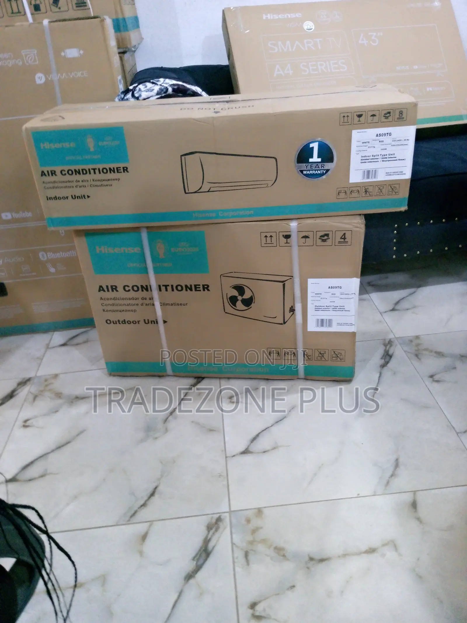 Brand New Hisense 1hp Non-Inverter Air Conditioner