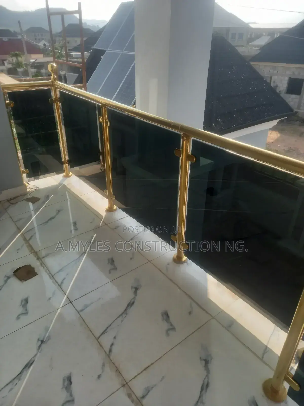 Glass Handrail Hill Land