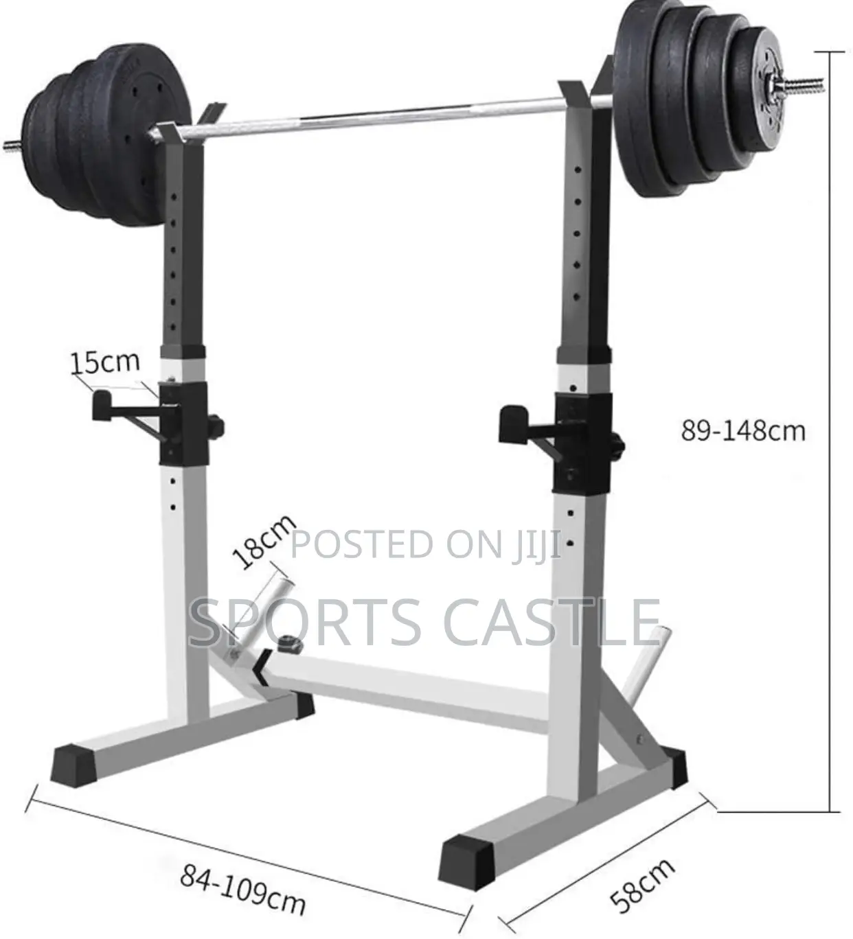 Multi Functional Squat Rack for Barbell and Sit Up