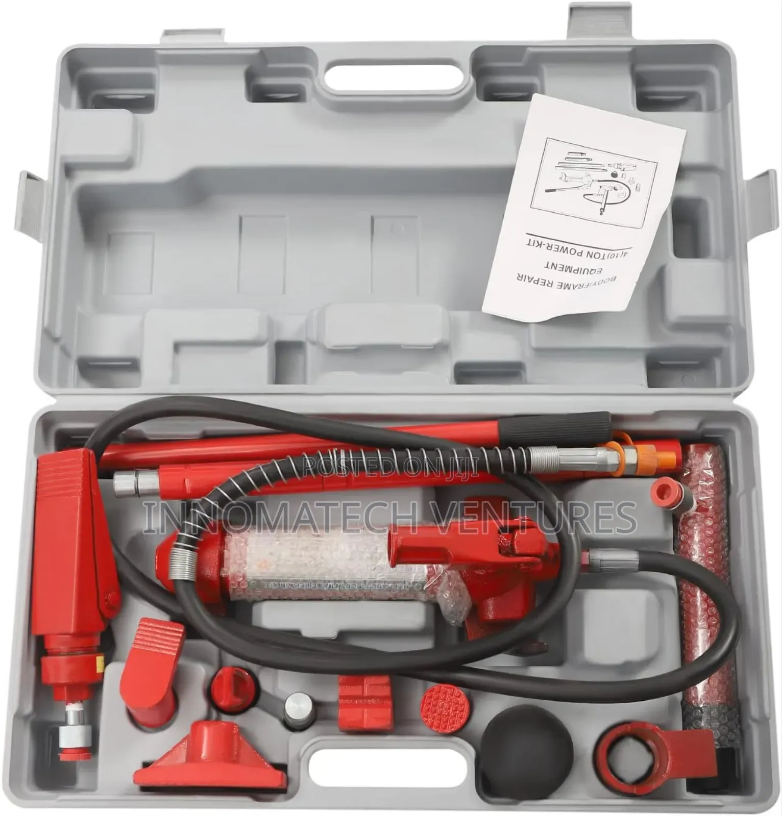 Portable Hydraulic Ram, Auto Body Frame Repair Kit