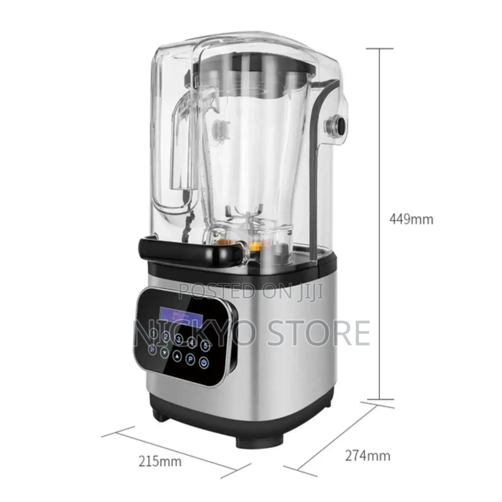 Soundproof Commercial Silent 8000watts Blender
