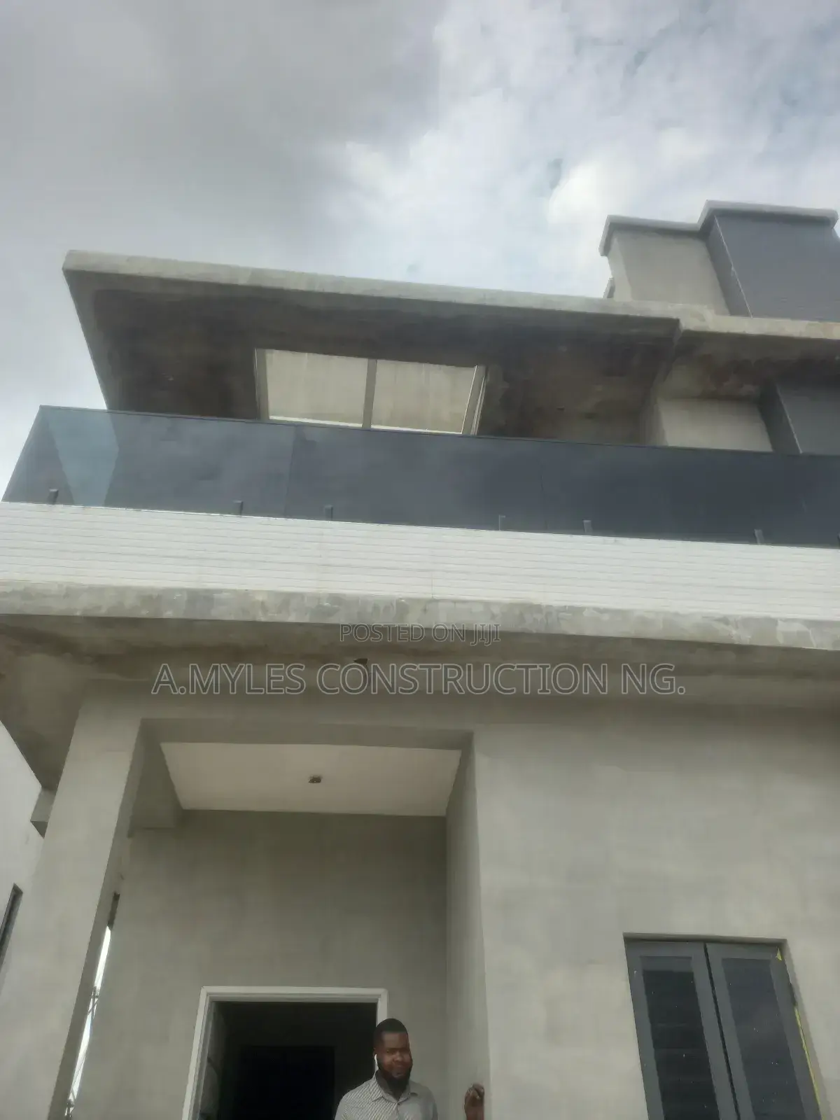 Glass Handrail Landscape Design